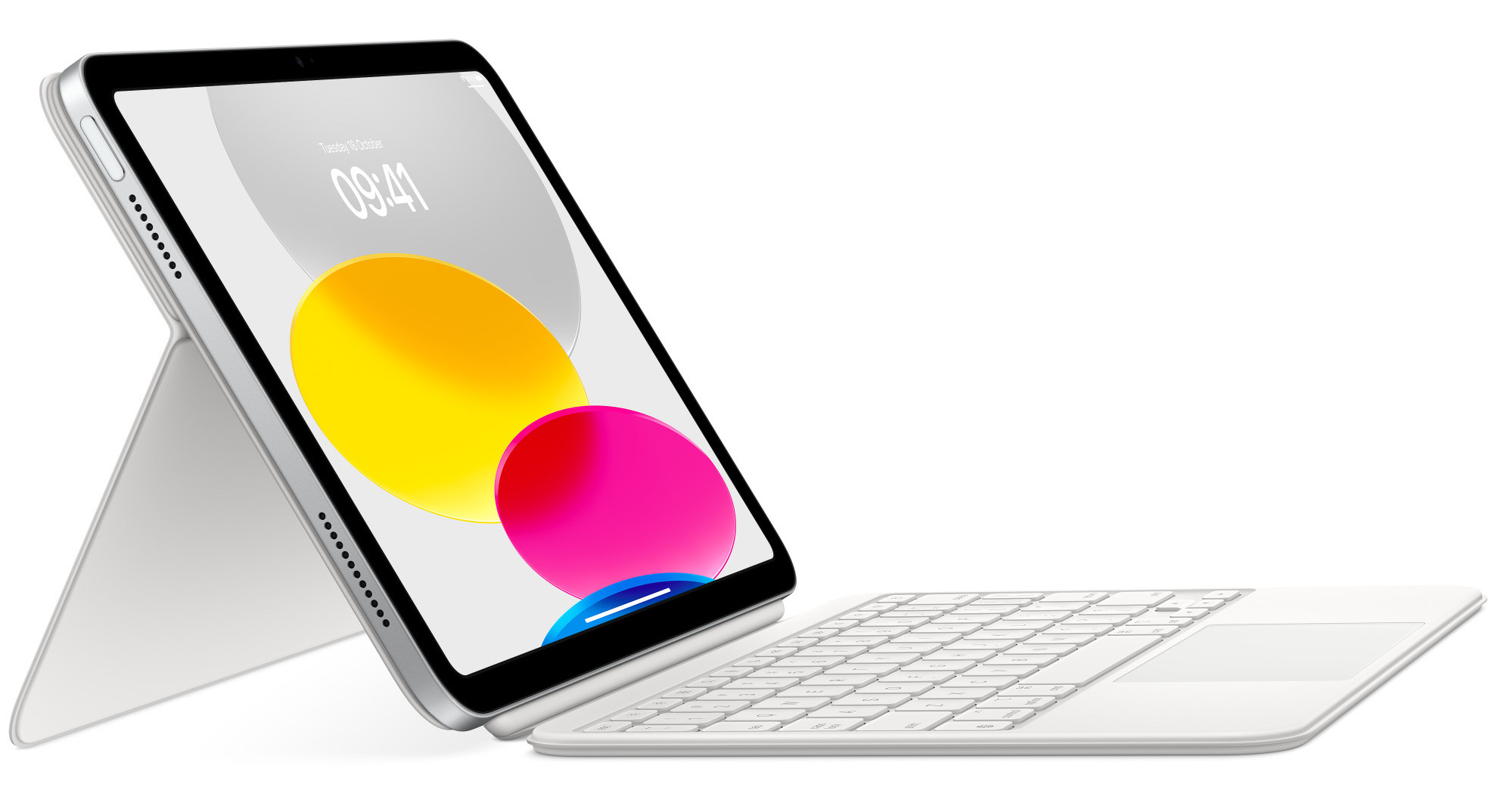 Apple Magic Keyboard Folio for the 10th generation iPad.