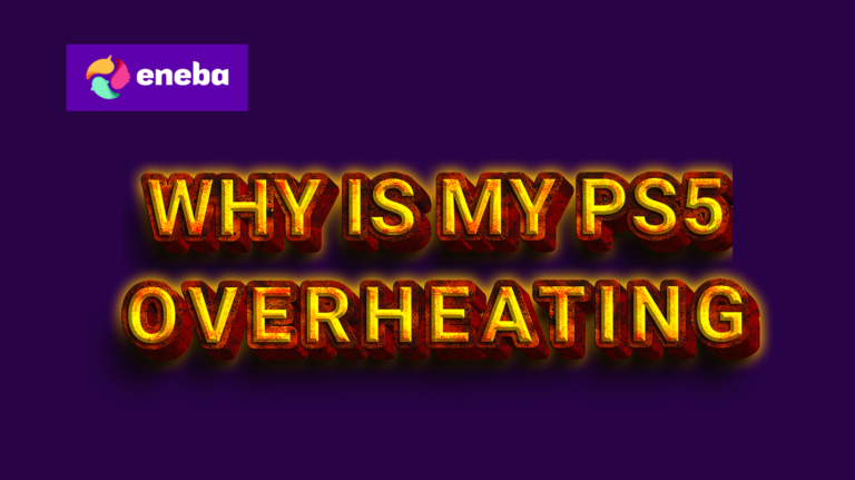 A graphic showing a PS5 console icon with a red warning symbol indicating an overheating state.