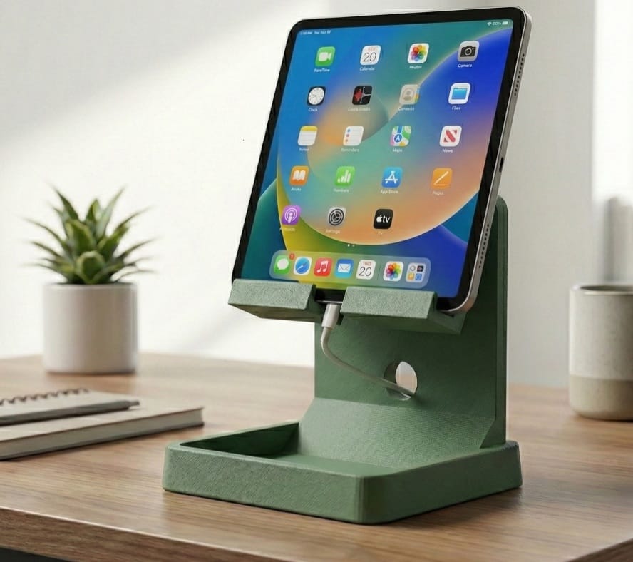 Custom 3D Printed Stand Tips for Your iPad