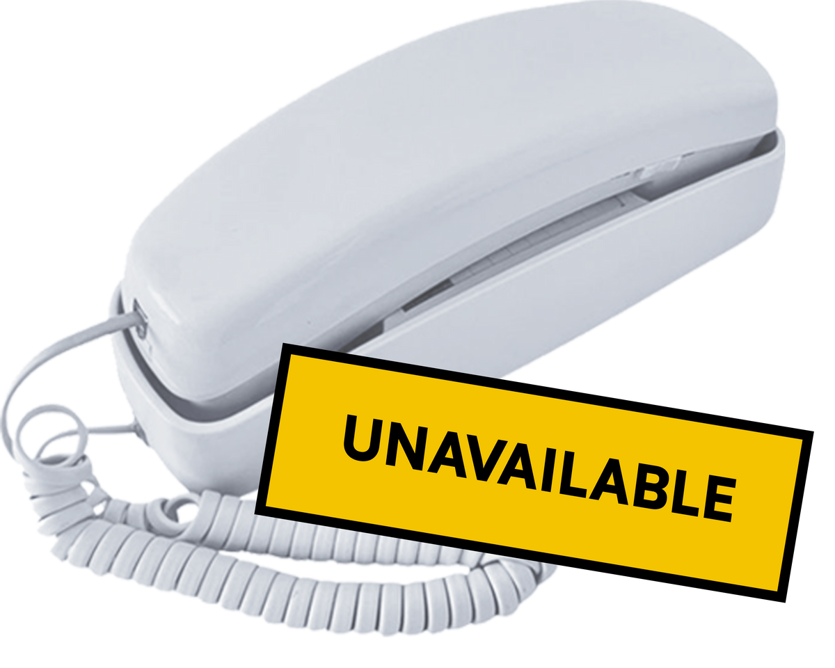 A retro-style orange wall-mounted landline phone with a classic coiled cord, designed for modern home use.