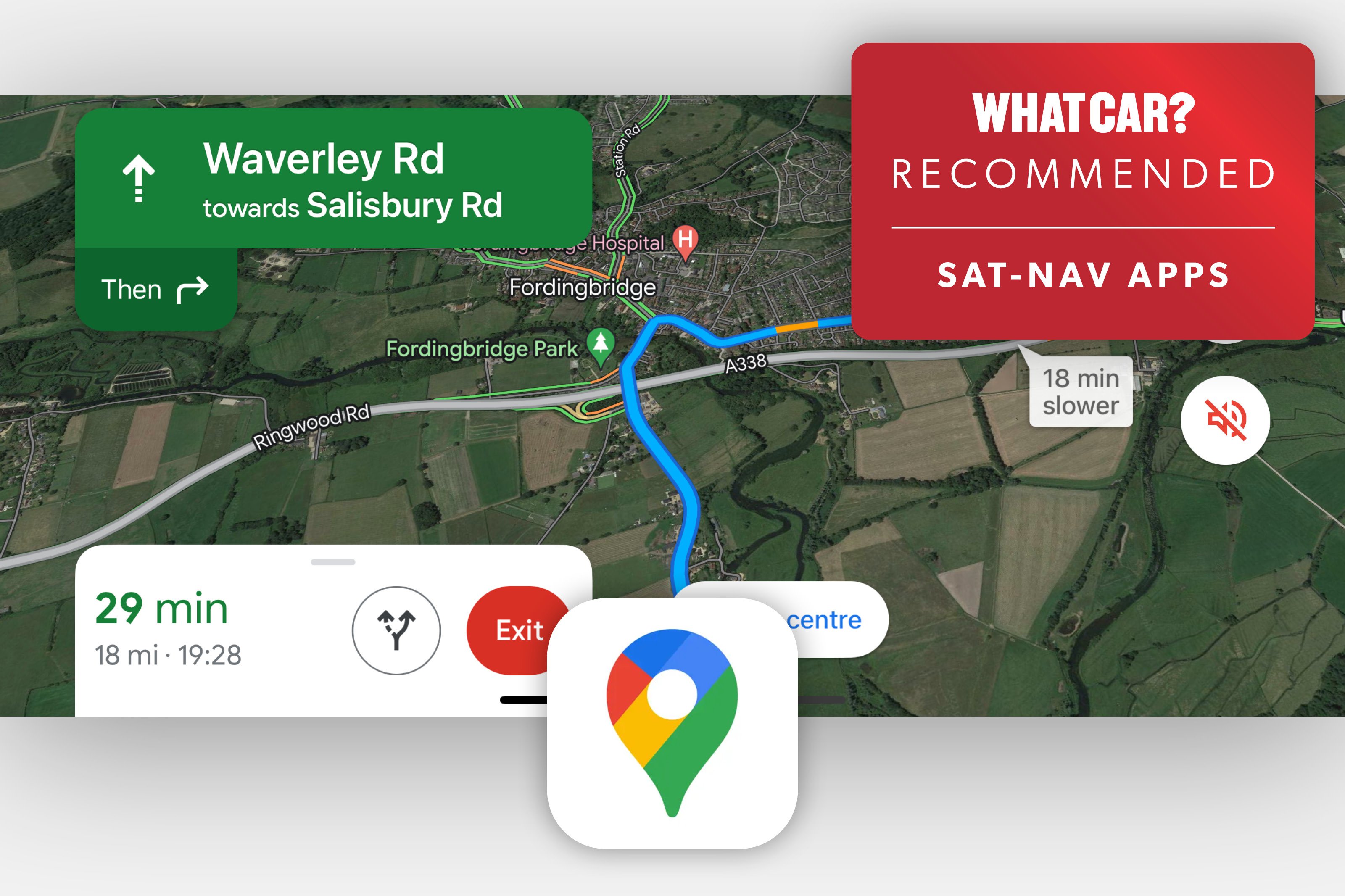 Screenshot of the Google Maps interface featuring detailed local business pins and search bars.