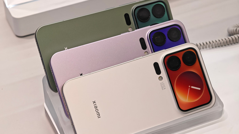 A close-up view of the minimalist back panel and camera housing of a Xiaomi 17T smartphone.