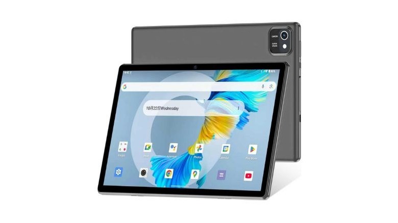 Front and rear view of a generic HNVHNV branded Android tablet.