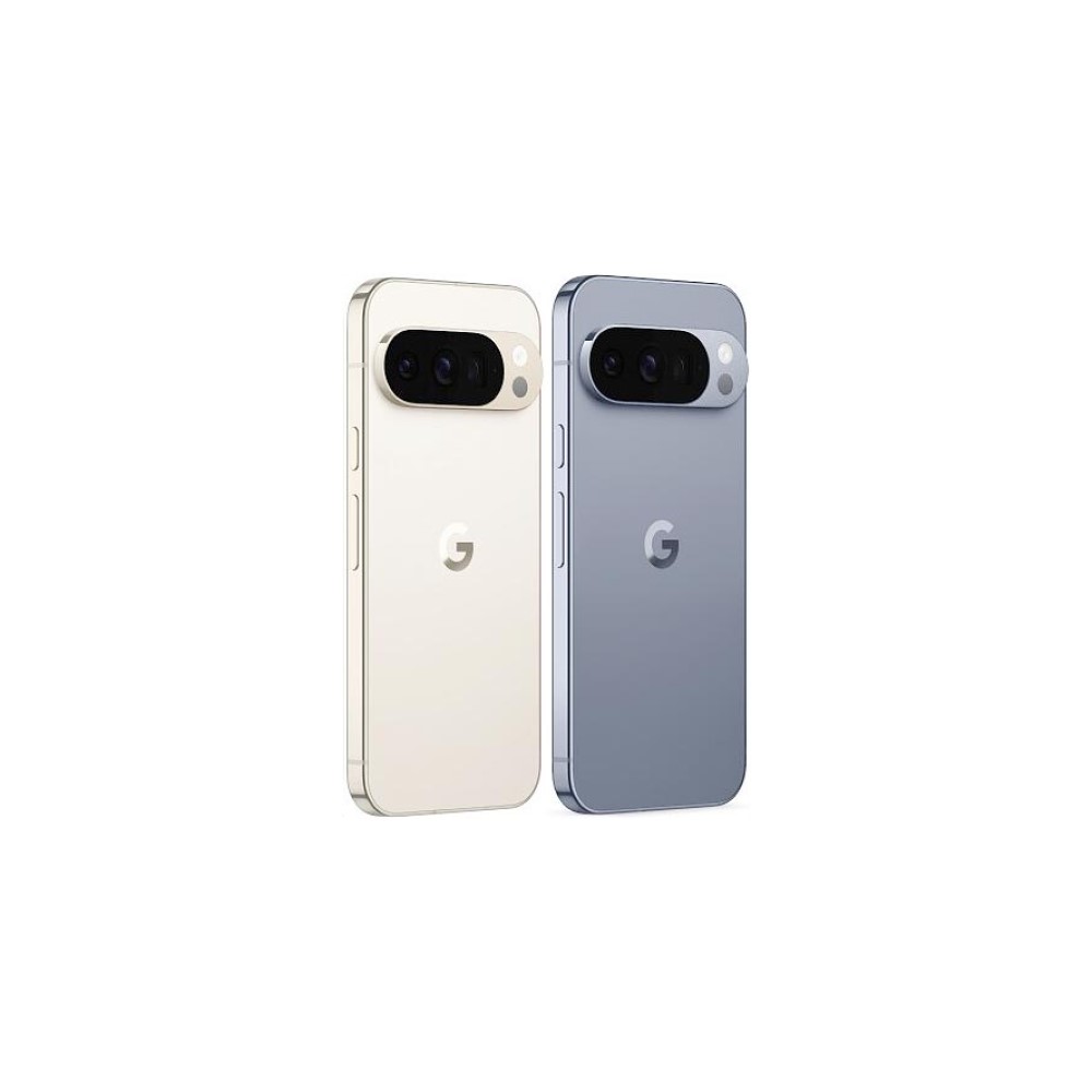 The Google Pixel 10 Pro smartphone highlighting its sleek camera bar and elegant design.