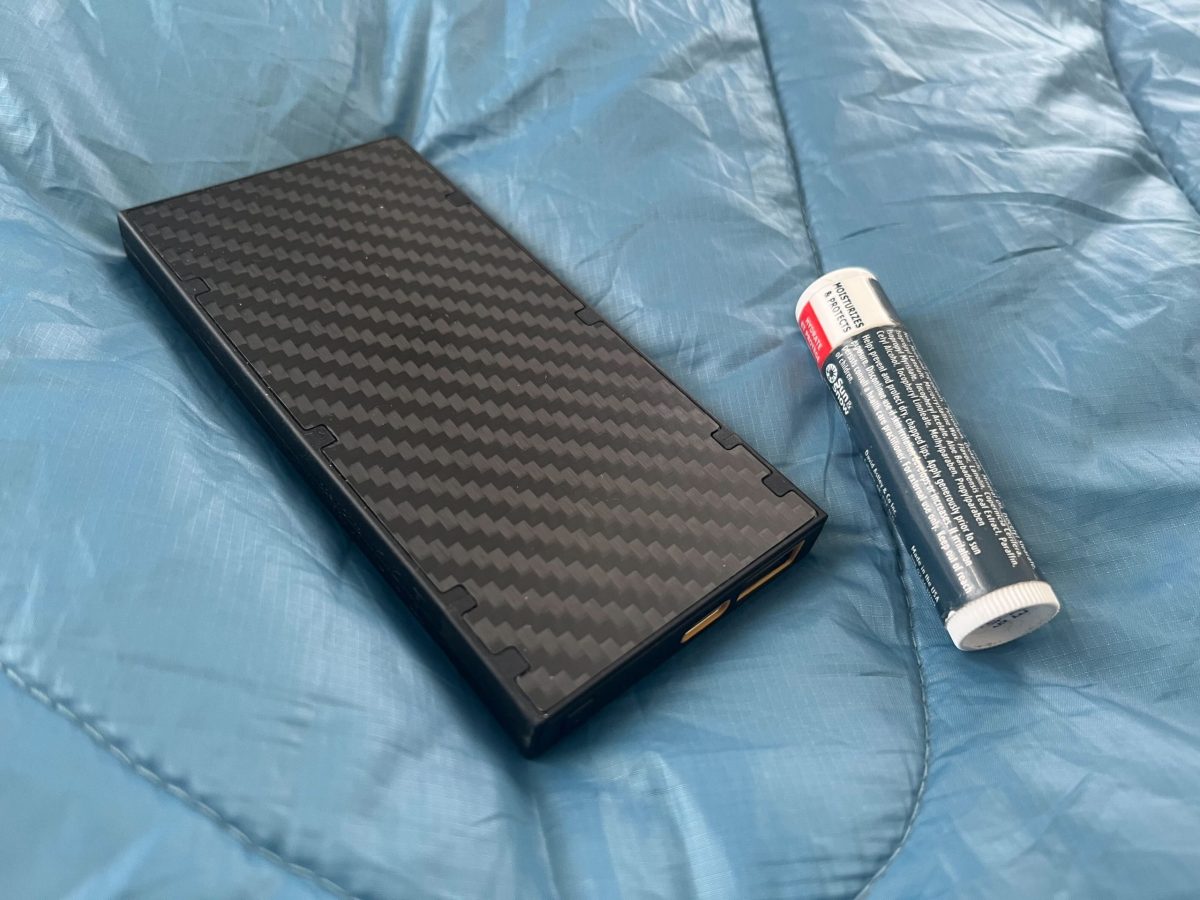 A variety of portable power banks and batteries of different sizes and capacities displayed together.
