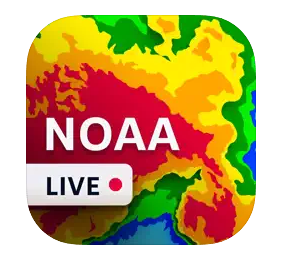 High-resolution interactive satellite radar and meteorological map interface.