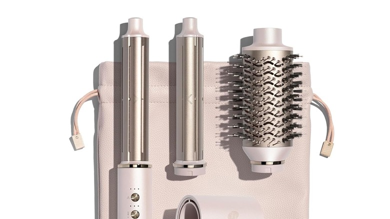 The T3 Aire 360 Multi-Styler set including barrels and brushes on a white background.