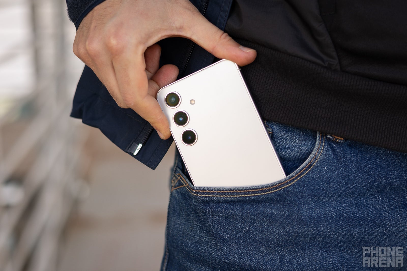 The Samsung Galaxy S24 placed on a desk, representing a complete long-term evaluation.