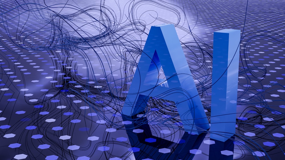 Neural network digital visualization representing AI distillation with glowing pathways and nodes.