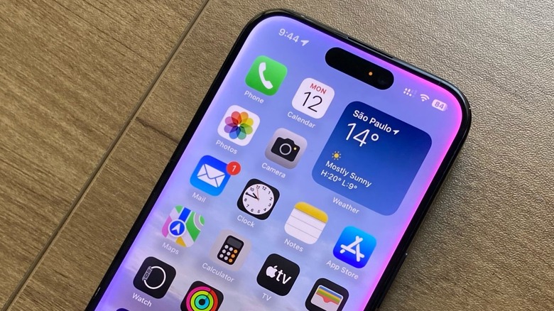 A smartphone displaying the Apple Intelligence interface, signifying local AI processing.