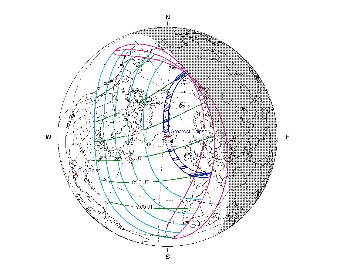 2026 Solar Eclipse: USA Viewing Map, Times, and Tips